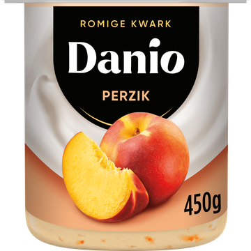 Danio Romige Kwark Perzik 450 g
