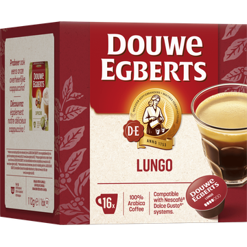 Douwe Egberts Dolce Gusto Koffiecups Lungo 16 Stuks