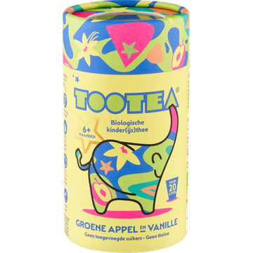 TooTea Biologische Kinder(ijs)thee Groene Appel en Vanille 6+ Maanden 100 g
