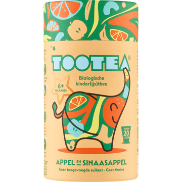 TooTea Biologische Kinder(ijs)thee Appel en Sinaasappel 6+ Maanden 100 g