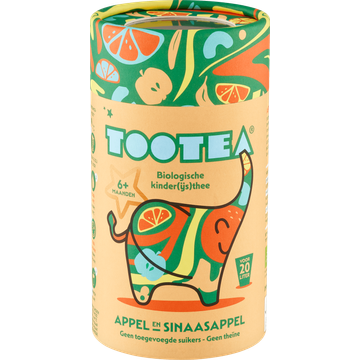 TooTea Biologische Kinder(ijs)thee Appel en Sinaasappel 6+ Maanden 100 g