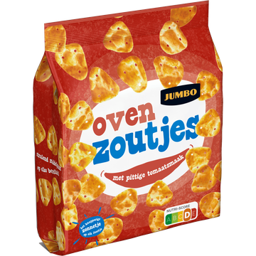 Jumbo Oven Zoutjes met Pittige Tomaatsmaak 125 g
