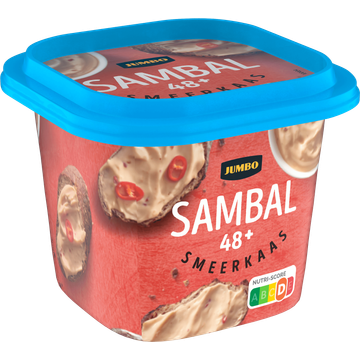 Jumbo Smeerkaas Sambal 48+ 200 g