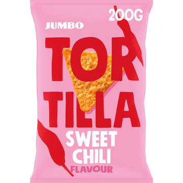 Jumbo Tortilla Sweet Chili Smaak 200 g