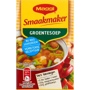 MAGGI Smaakmaker Groentesoep Pakjes 2 x 26 g