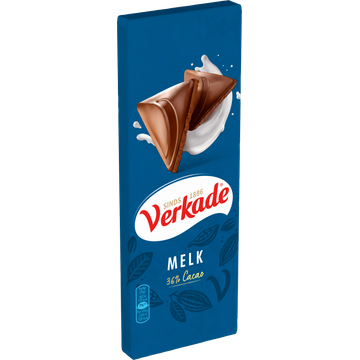 Verkade Melk reep 90 g Fairtrade