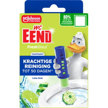 WC Eend Fresh Discs Startpakket Lime Zest 36 ml