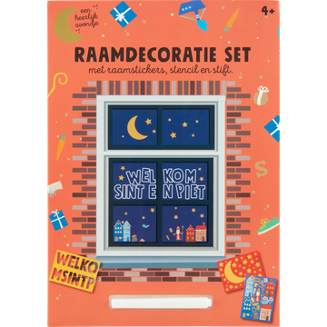 Sinterklaas Raamdecoratie Set 4+ Jaar