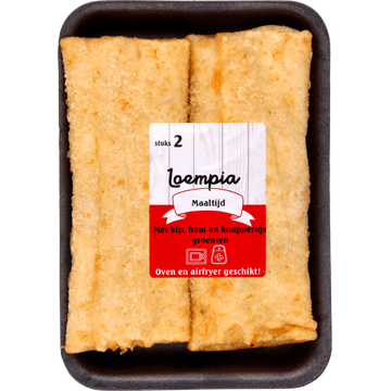 Ambachtelijke Snacks Maaltijd Loempia 2 Stuks