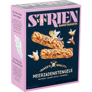 Van Strien Roomboter Meerzadenstengels 90 g