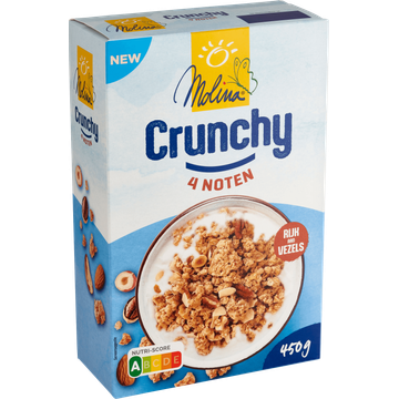 Molina Crunchy 4 Noten 450 g
