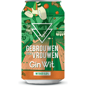 Gebrouwen Door Vrouwen Gin Wit 330ML