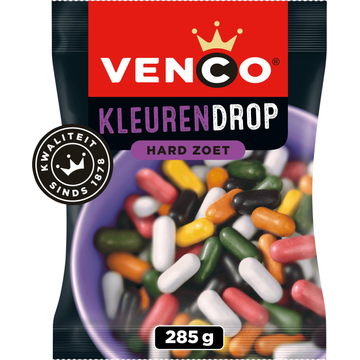Venco Kleurendrop Hard Zoet 285 g