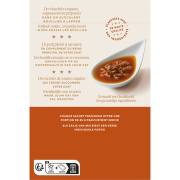 Gourmet Soup Royale met Zalm, 6x45g Zakjes