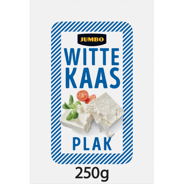 Jumbo Witte Kaas Plak 250 g