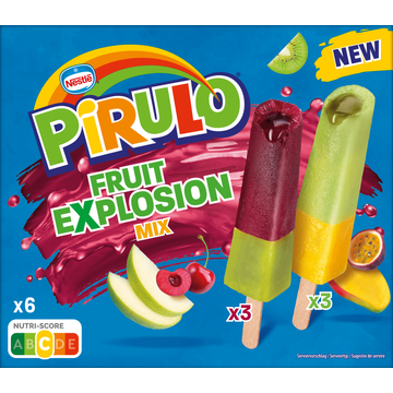PIRULO Fruit Explosion 42ml 6 stuks