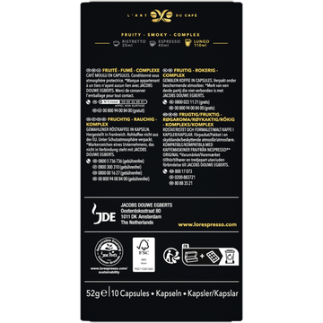 L'OR Espresso Lungo Estremo 10 Stuks 52 g
