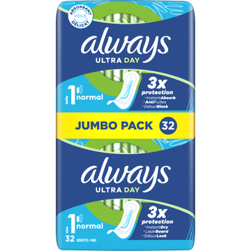 Always Ultra Dag Maandverbanden Normal (Maat 1)