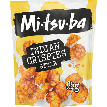 Mitsuba Indian Crispies Style Rijstcrackers 85 g