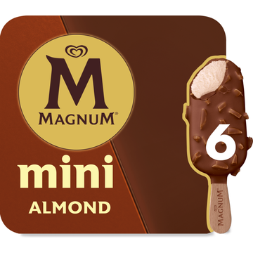Magnum Mini IJs Almond 6 x 55 ml