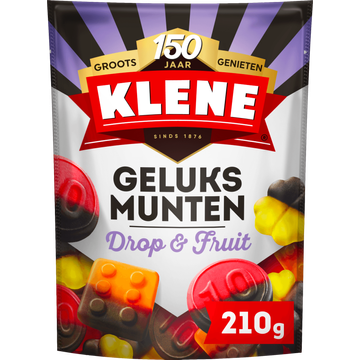 Klene Geluksmunten 210g