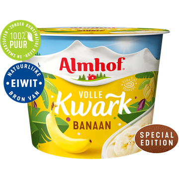Almhof Volle Kwark Banaan 500g