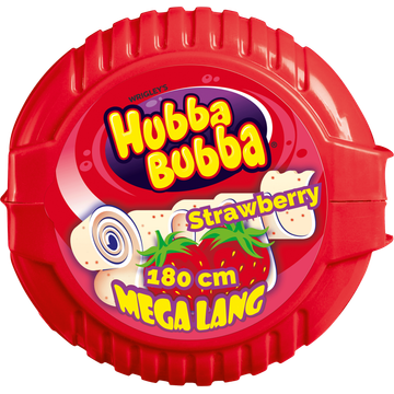 Hubba Bubba Kauwgom met Aardbeiensmaak 56g