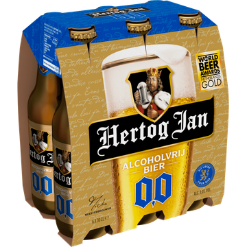 Hertog Jan Alcoholvrij Bier Fles 6 x 30 cl