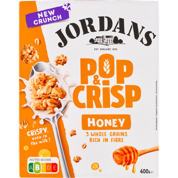 Jordans Pop & Crisp Honey 400 g