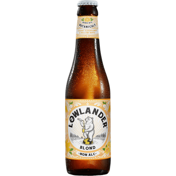 Lowlander Blond Non Alc Bier Fles 330 ml