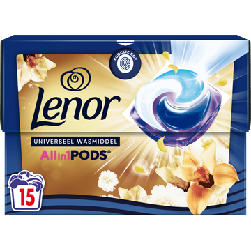 LENOR PODS Wascapsules 15 Wasbeurten, Amber & Orchidee