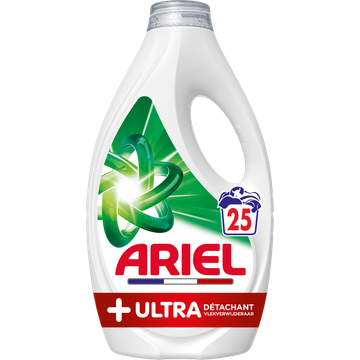 Ariel Wasmiddel +Ultra Vlekverwijdering, 25 Wasbeurten