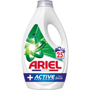 Ariel Wasmiddel +Actieve Geurbescherming, 25 Wasbeurten