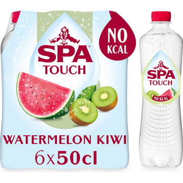 SPA TOUCH Bruisend Watermelon Kiwi 6 x 50cl
