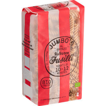 Jumbo's Biologisch Volkoren Fusilli 500 g