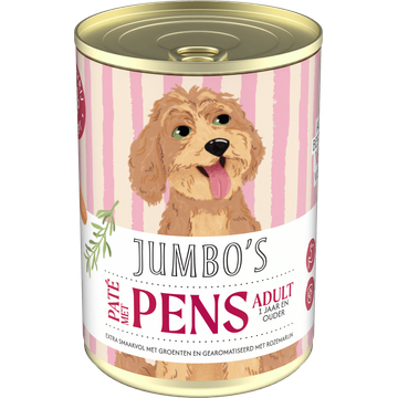 Jumbo's Pâté met Pens Adult 395 g