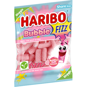 Haribo Bubble Fizz 200 g Zak