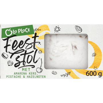 La Place Feeststol met Amarena Kers, Pistache & Hazelnoten 600 g