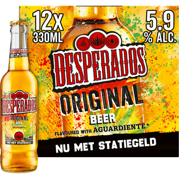 Desperados Original Bier Fles 12 x 330ml