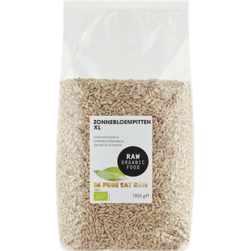 Raw Organic Food Zonnebloempitten XL 1800 g