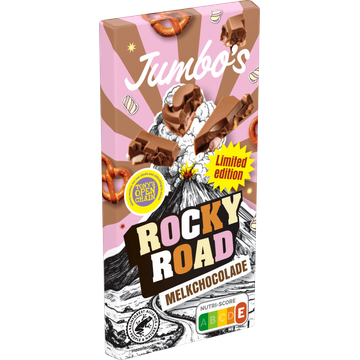 Jumbo's Rocky Road Melkchocolade Limited Edition 140 g