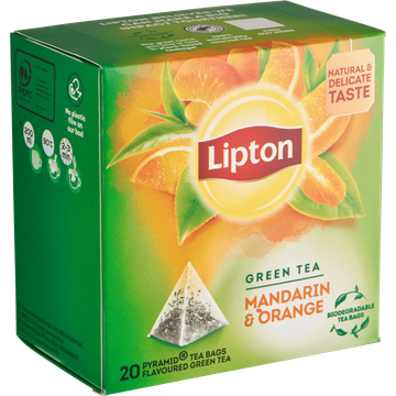 Lipton Groene Thee Mandarin & Orange