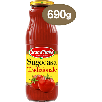 Grand'Italia Sugocasa Tradizionale Pastasaus 690 g