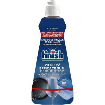 Finish Glansspoelmiddel Regular - Tot 80 wasbeurten - 400 ml