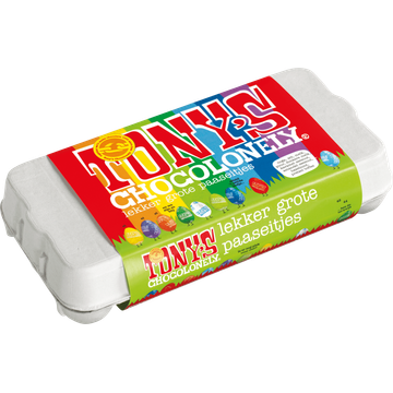 Tony's Chocolonely Paaseitjes Doosje Mix Groot, 225 g