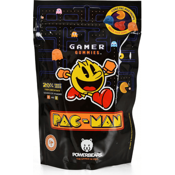 Powerbeärs Pac Man Fruit Gum 125g