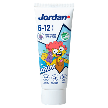 Jordan Tandpasta Junior 6-12 jaar 75 ML