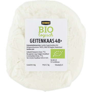 Jumbo Biologisch Geitenkaas 48+ ca. 125 g