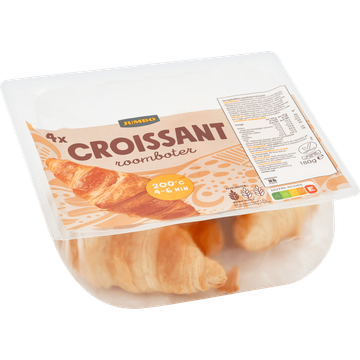 Jumbo - Roomboter Croissant - 4 Stuks