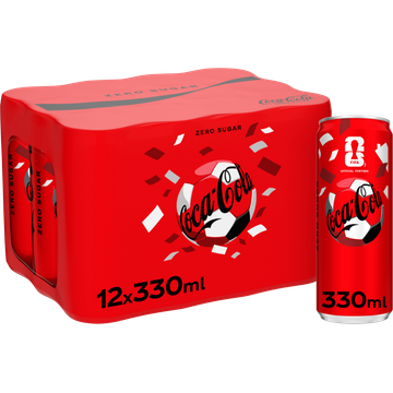 Coca-Cola Zero Sugar 12 x 330 ml